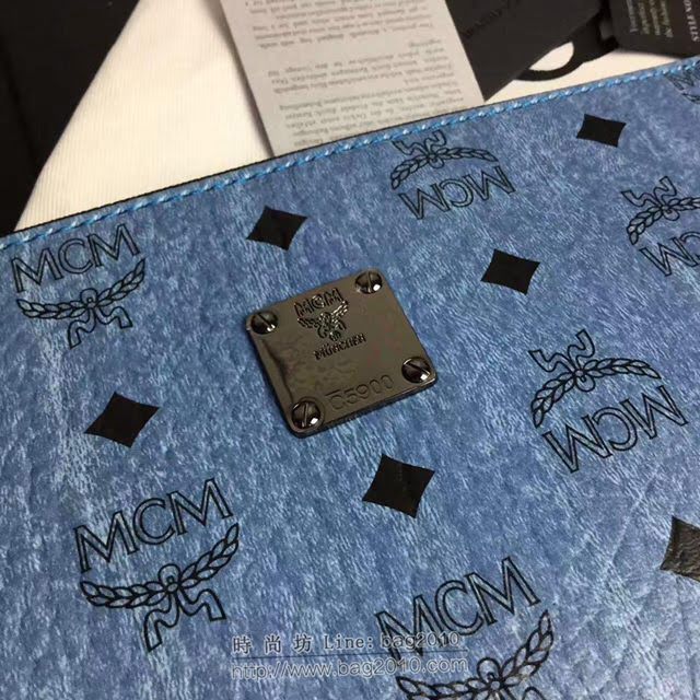 MCM手包 原單 2153 MCMSTARP經典簡約手拿包 配手拎帶子 MCM女包 手拿包  mdmc1384